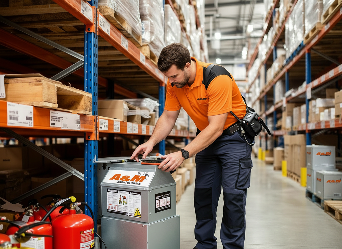 Desratización profesional — Fumigador de ratas