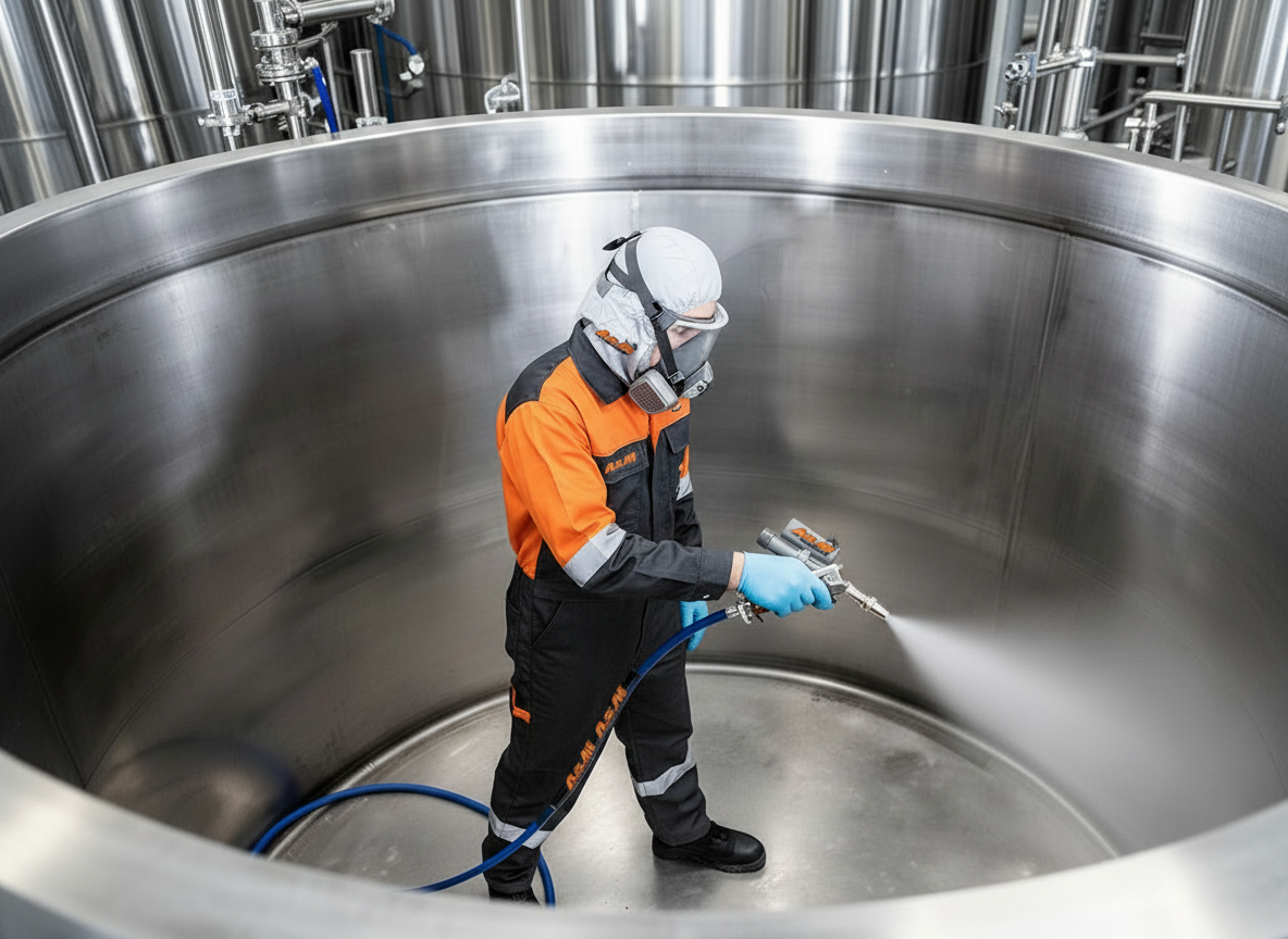 Limpieza de tanques de agua