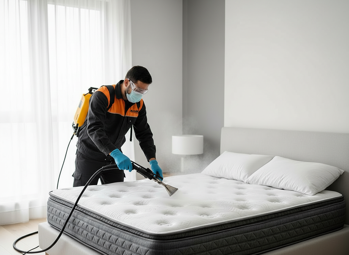 Fumigador de chinches de cama — Sanitización con vapor